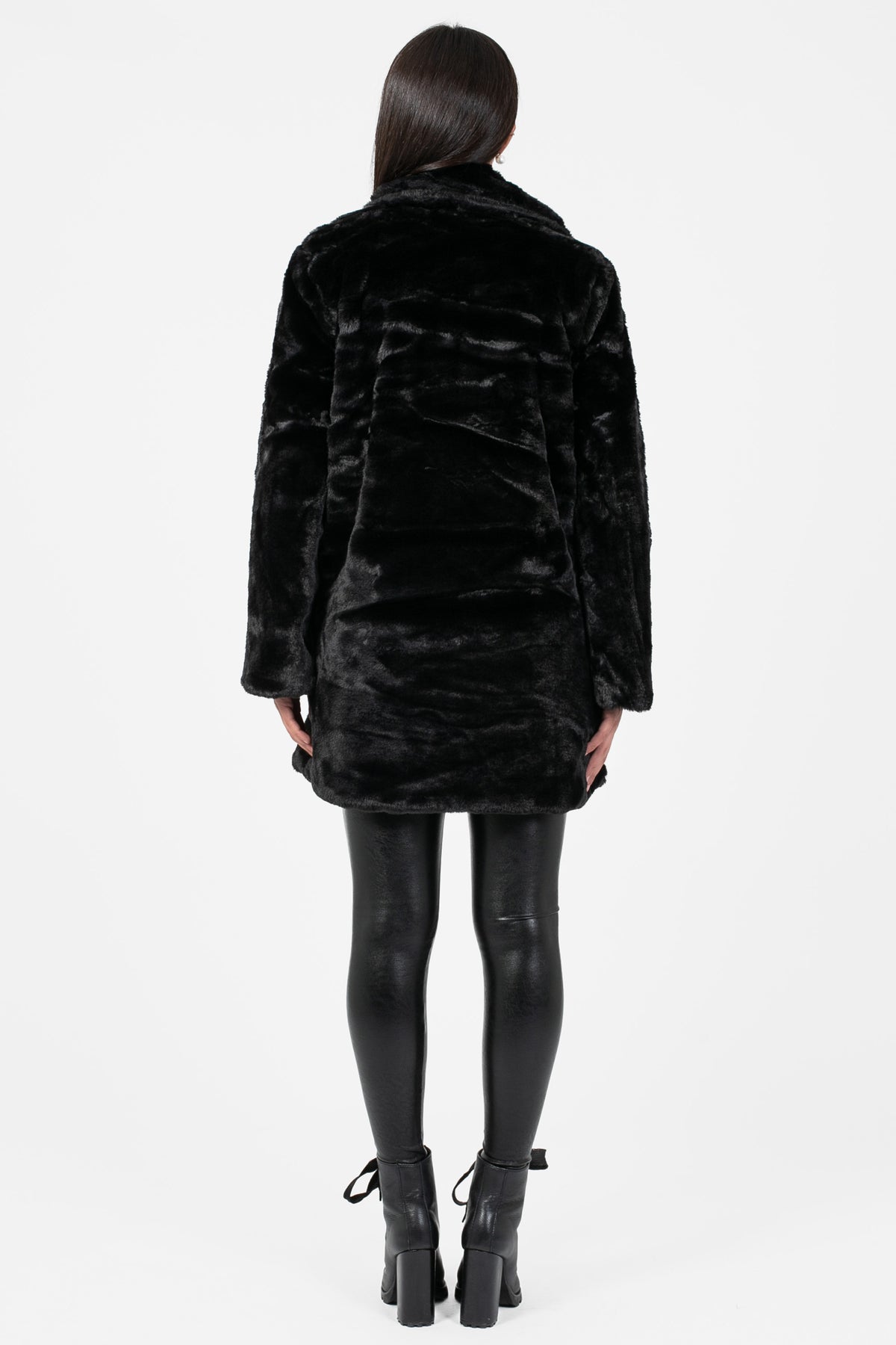 Sylvia Faux Fur Jacket - honey