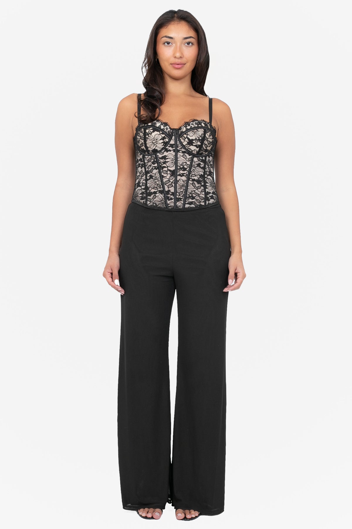 Brielle Lace Sparkle Bustier