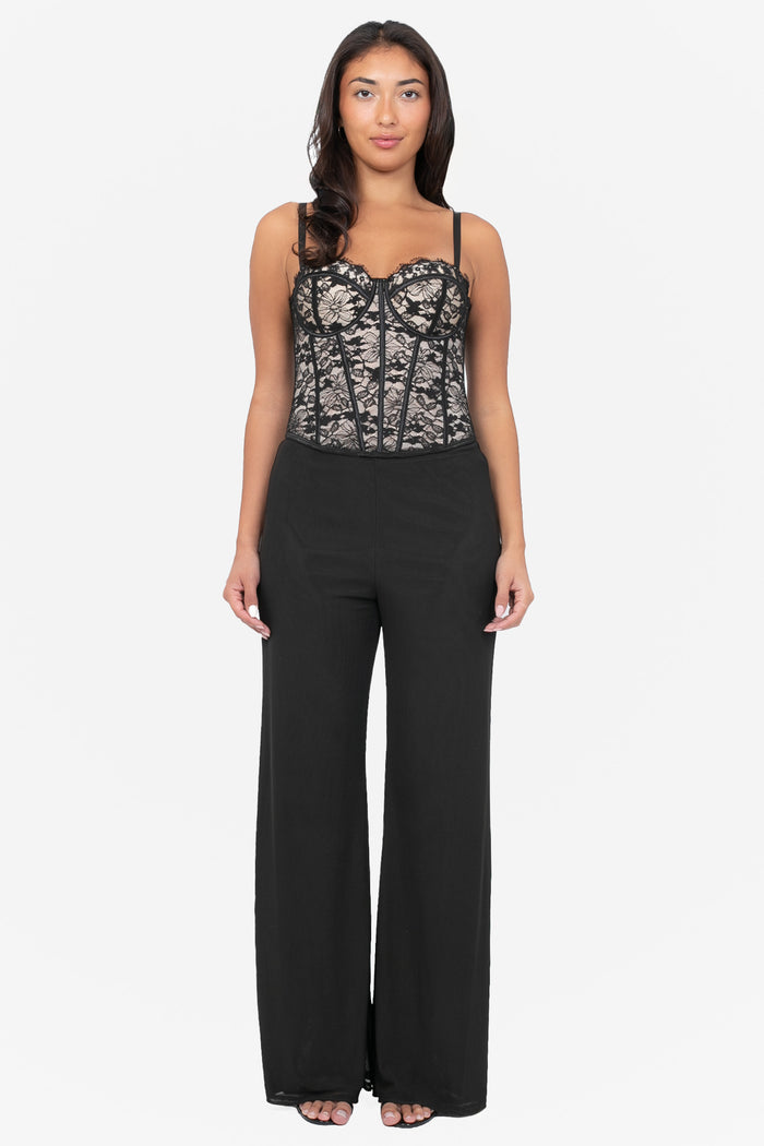 Brielle Lace Sparkle Bustier