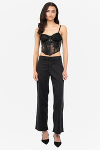 Leah Lace Floral Corset