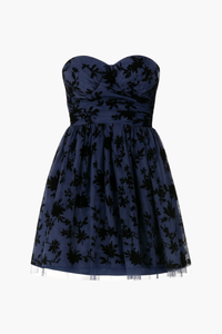 Alina Tulle Mini Dress - honey