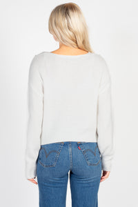 Celeste Pearl Knit Sweater