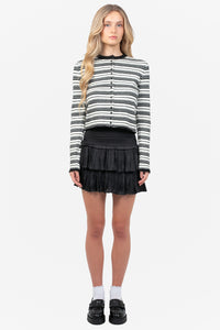 Nellie Striped Knit Cardigan