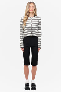 Nellie Striped Knit Cardigan