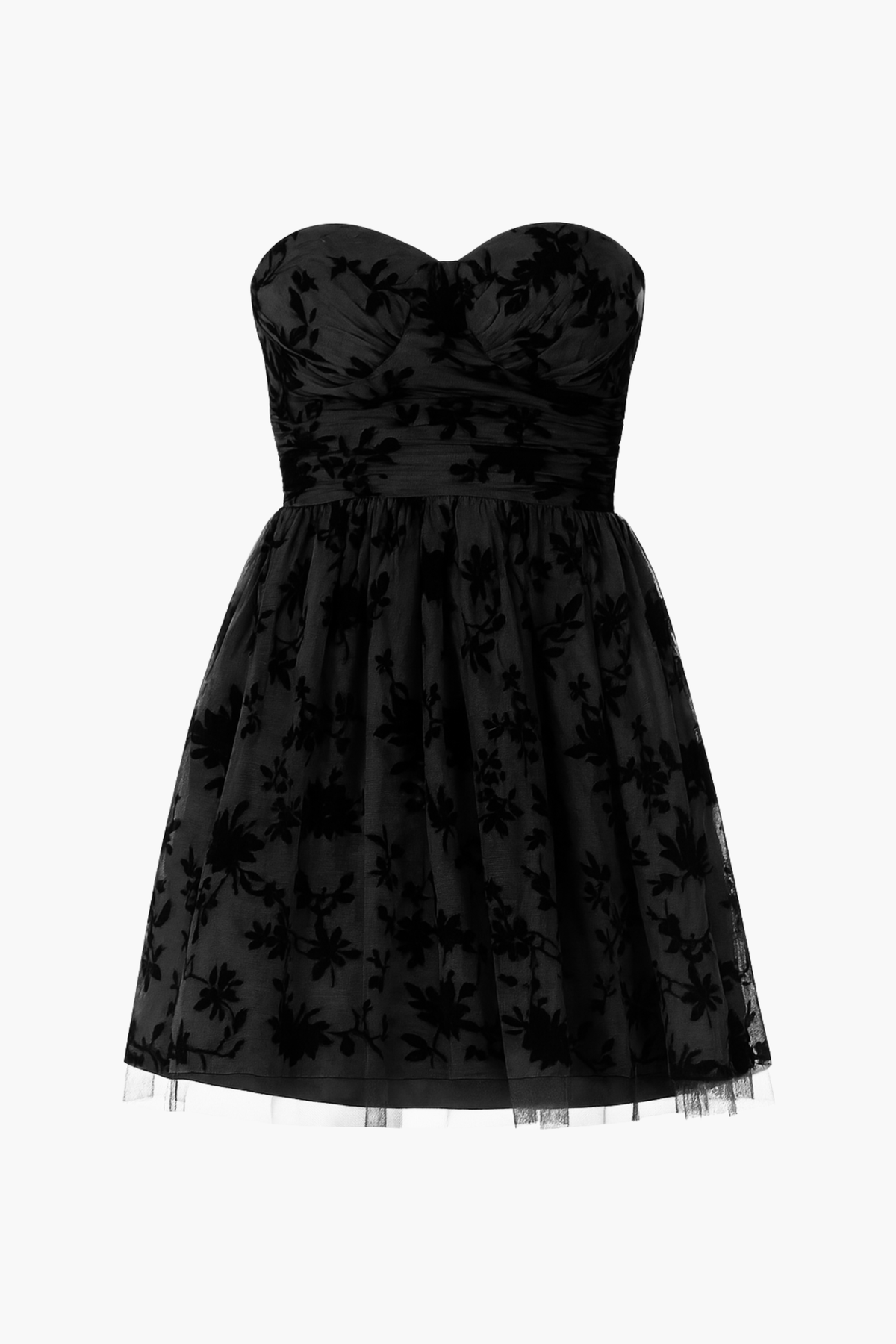 Alina Tulle Mini Dress - honey