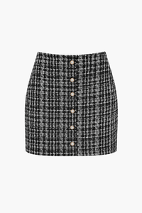 Tessa Tweed Mini Skirt