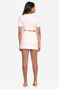 Tessa Tweed Mini Skirt