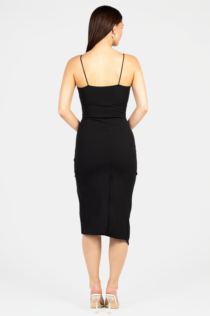 Jessica Tulip Bodycon Midi Dress