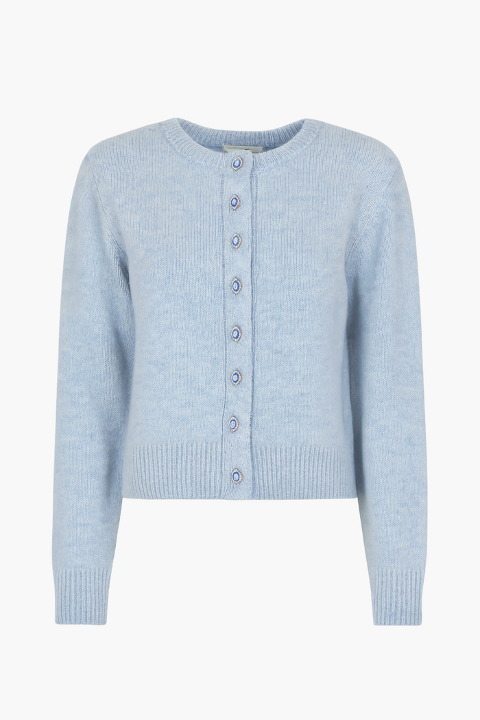 Lyla + Luxe® Aisha Crystal Cardigan - honey