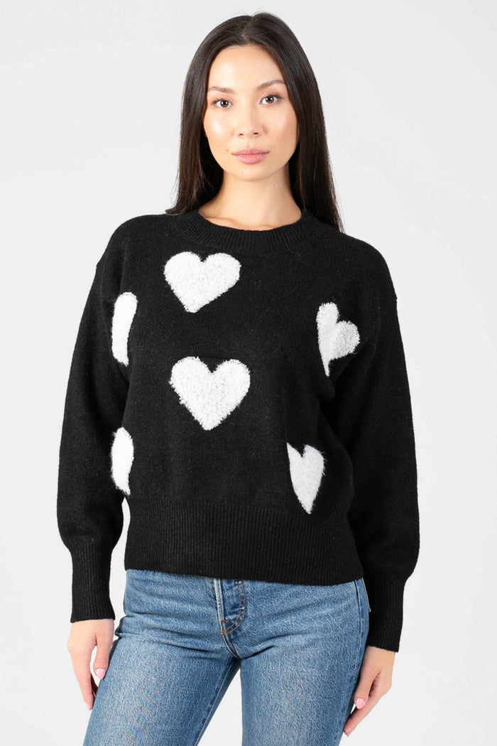 Lyla + Luxe® Ajax Sherpa Sweater - honey