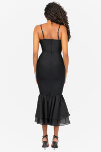 Luna Bandage Bodycon Midi Dress