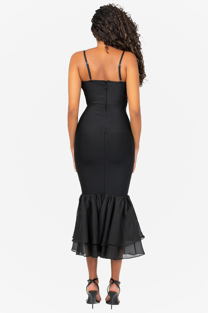 Luna Bandage Bodycon Midi Dress