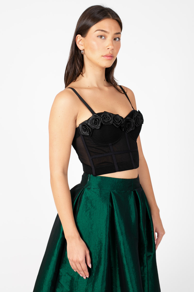 Molly Rosette Bustier - honey