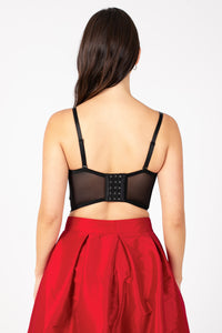 Jocelyn Beaded Bustier - honey