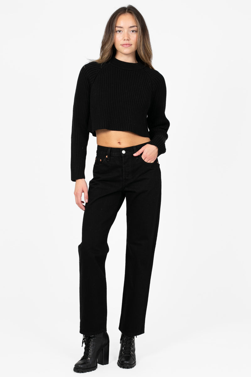 Annika Ribbed Sweater - honey