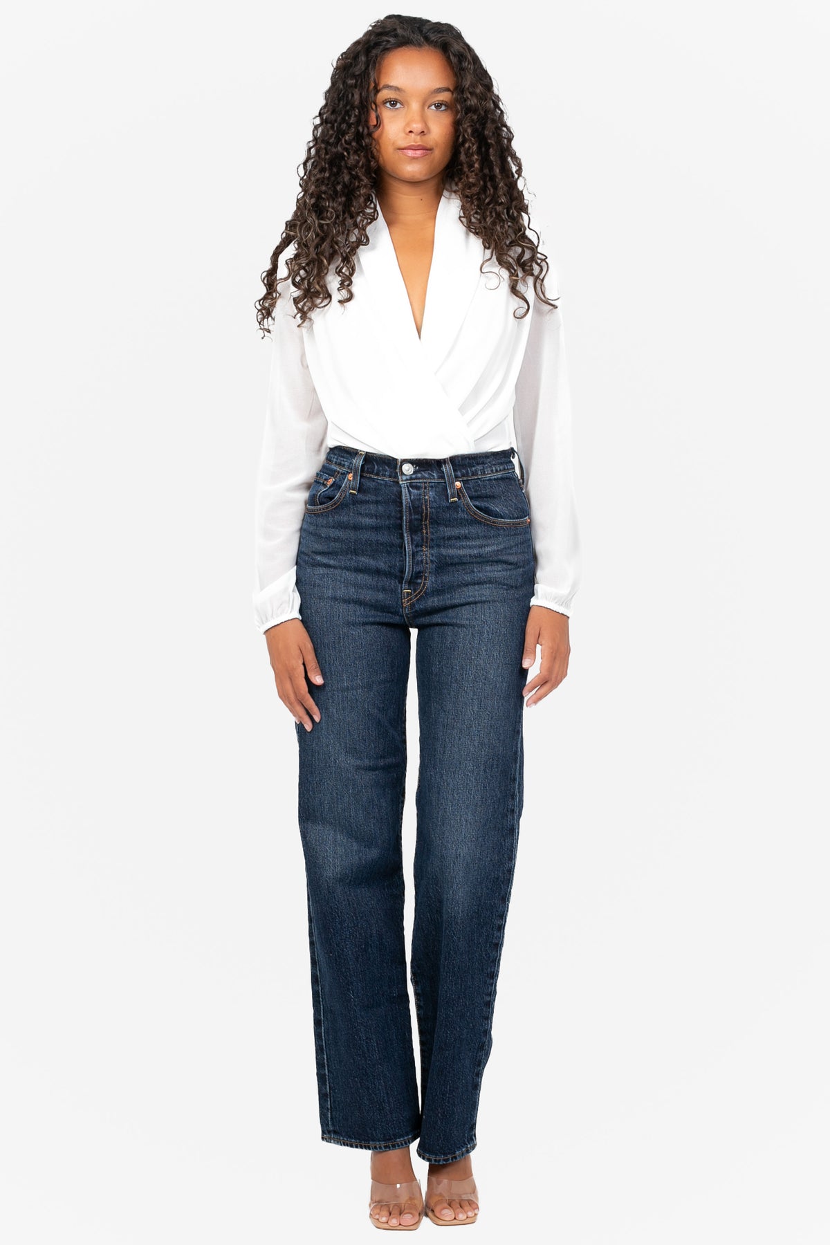 Isla Long Sleeve Chiffon Bodysuit