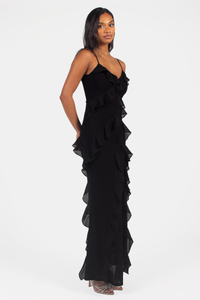 Aurora Ruffle Maxi Dress