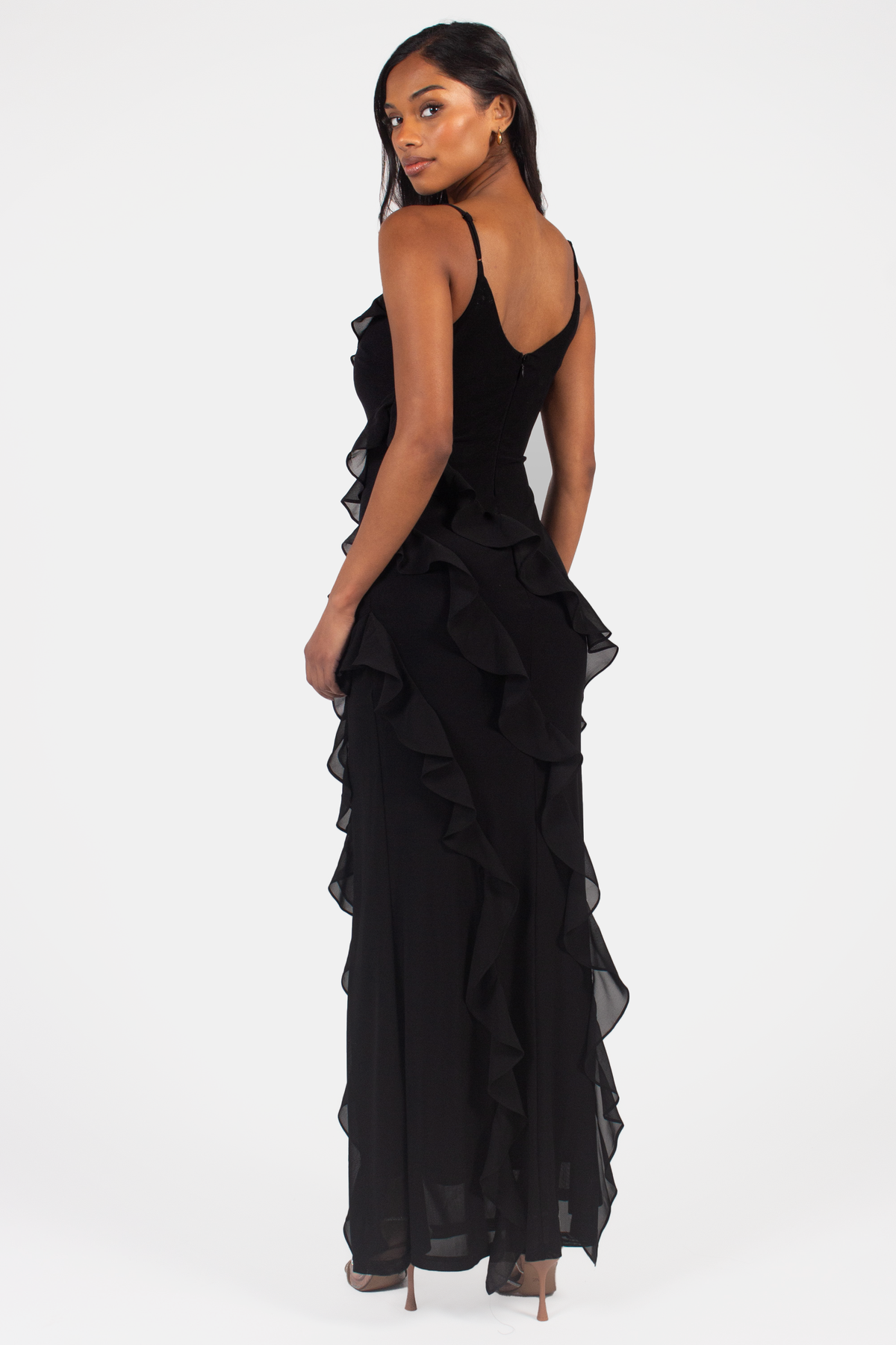 Aurora Ruffle Maxi Dress
