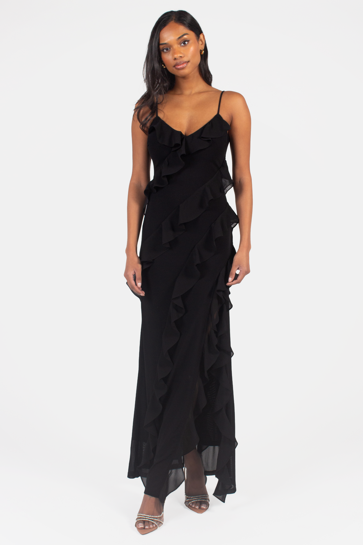 Aurora Ruffle Maxi Dress