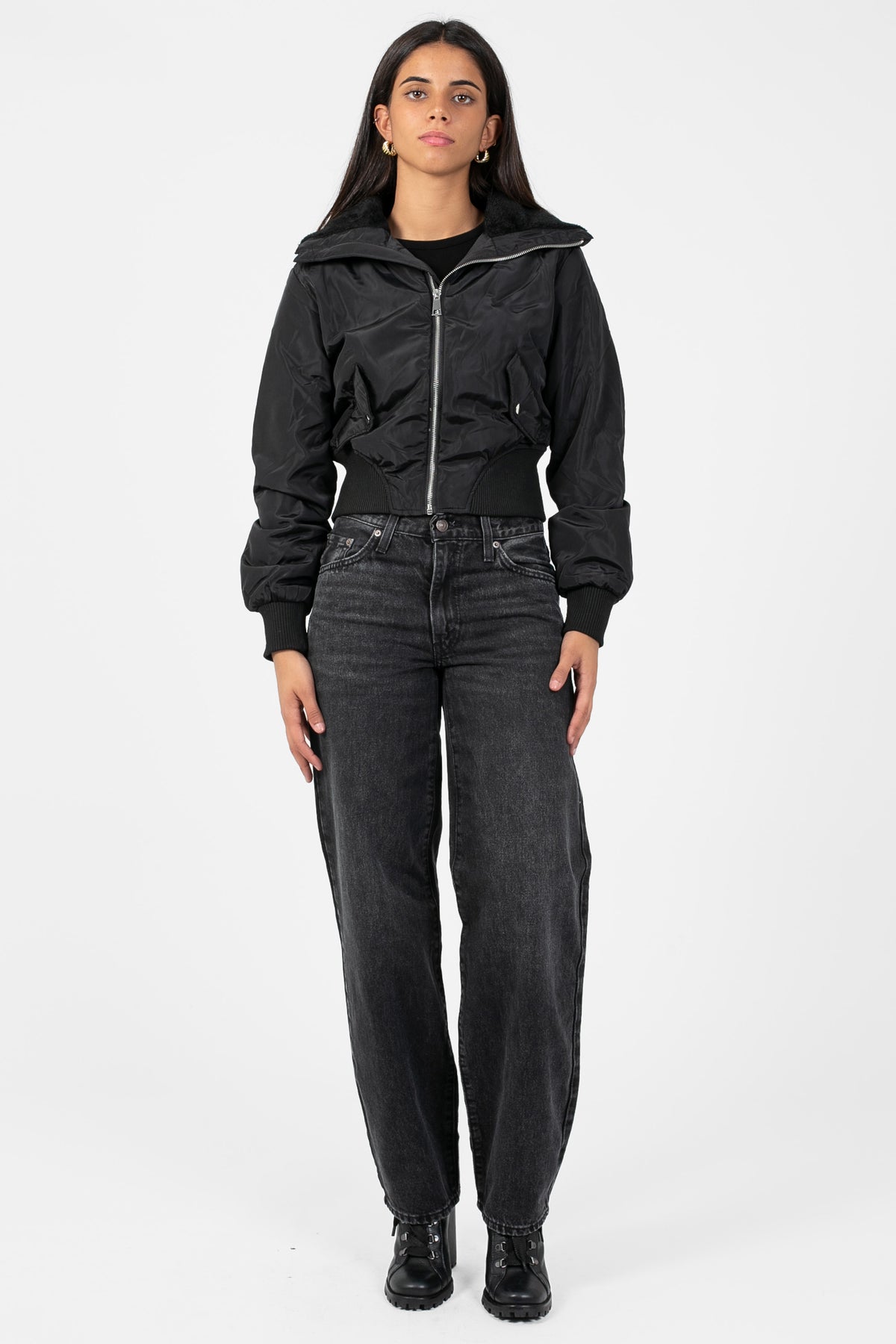 Jada Fur Lined Jacket - honey