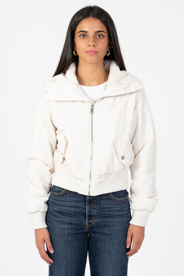 Jada Fur Lined Jacket - honey