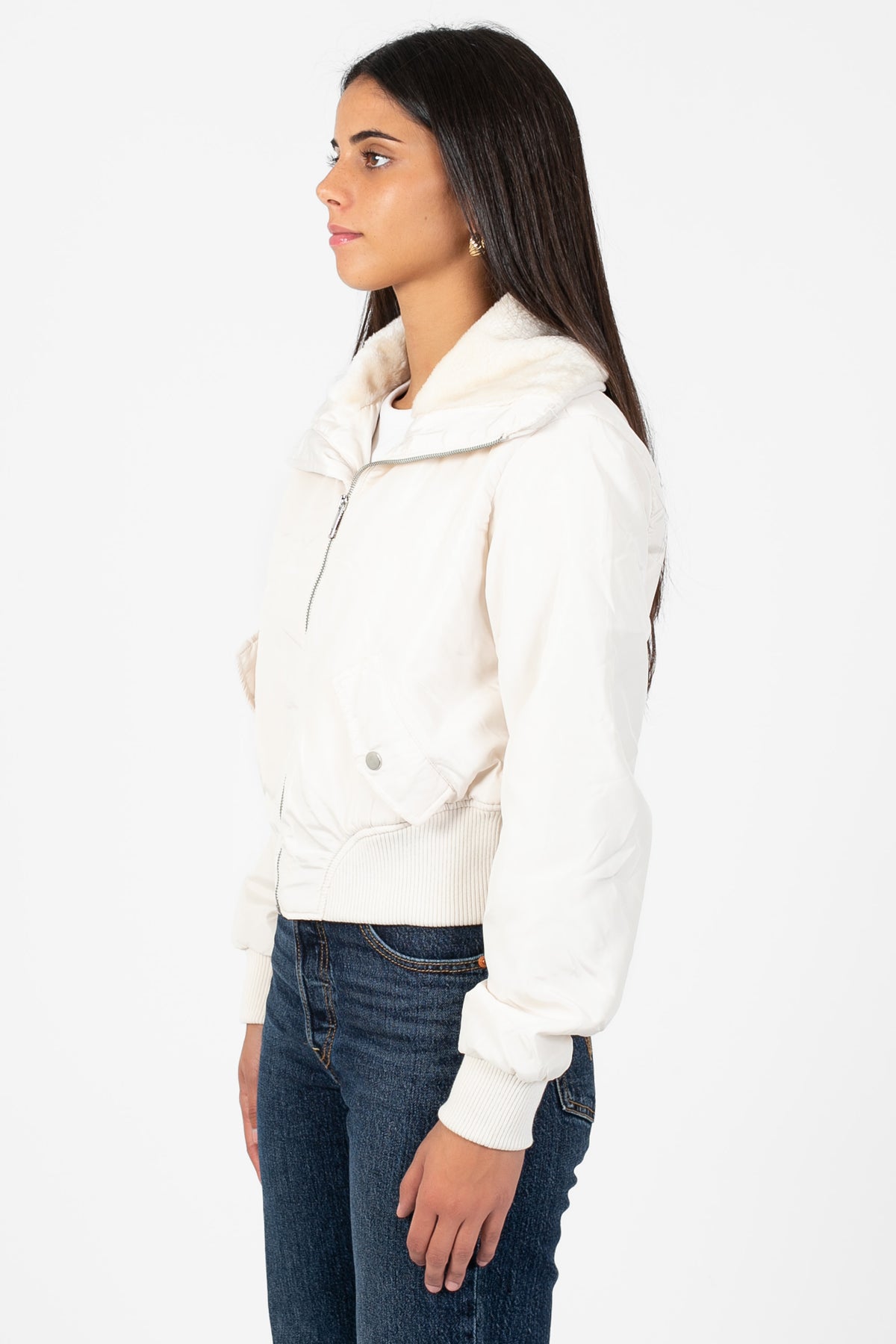 Jada Fur Lined Jacket - honey