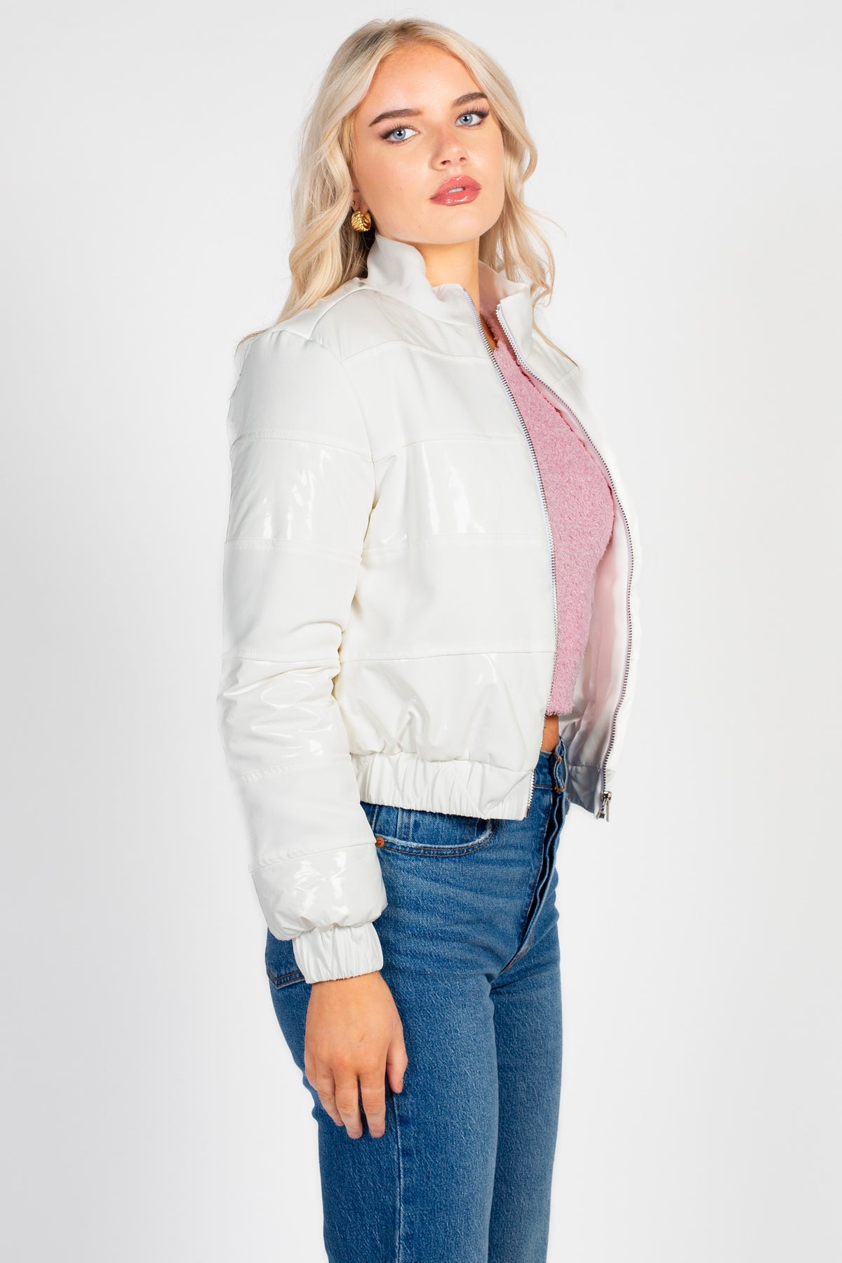 Alissa Glossy Puffer Jacket