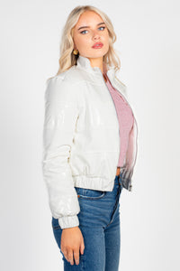 Alissa Glossy Puffer Jacket