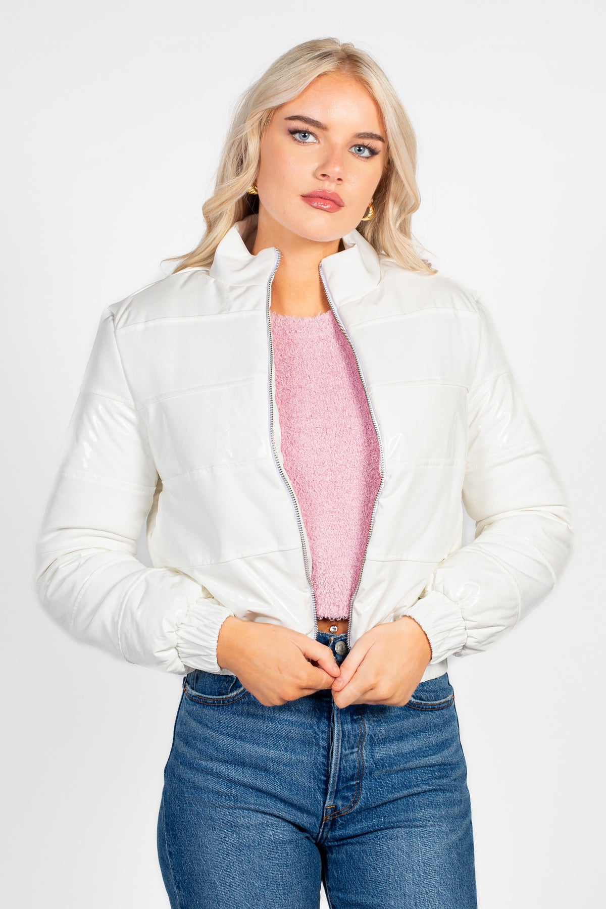 Alissa Glossy Puffer Jacket