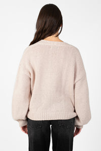 Loveable Teddy Bear Cardigan - honey