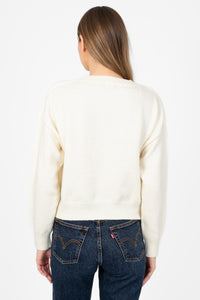 Love Crew Neck Sweater - honey