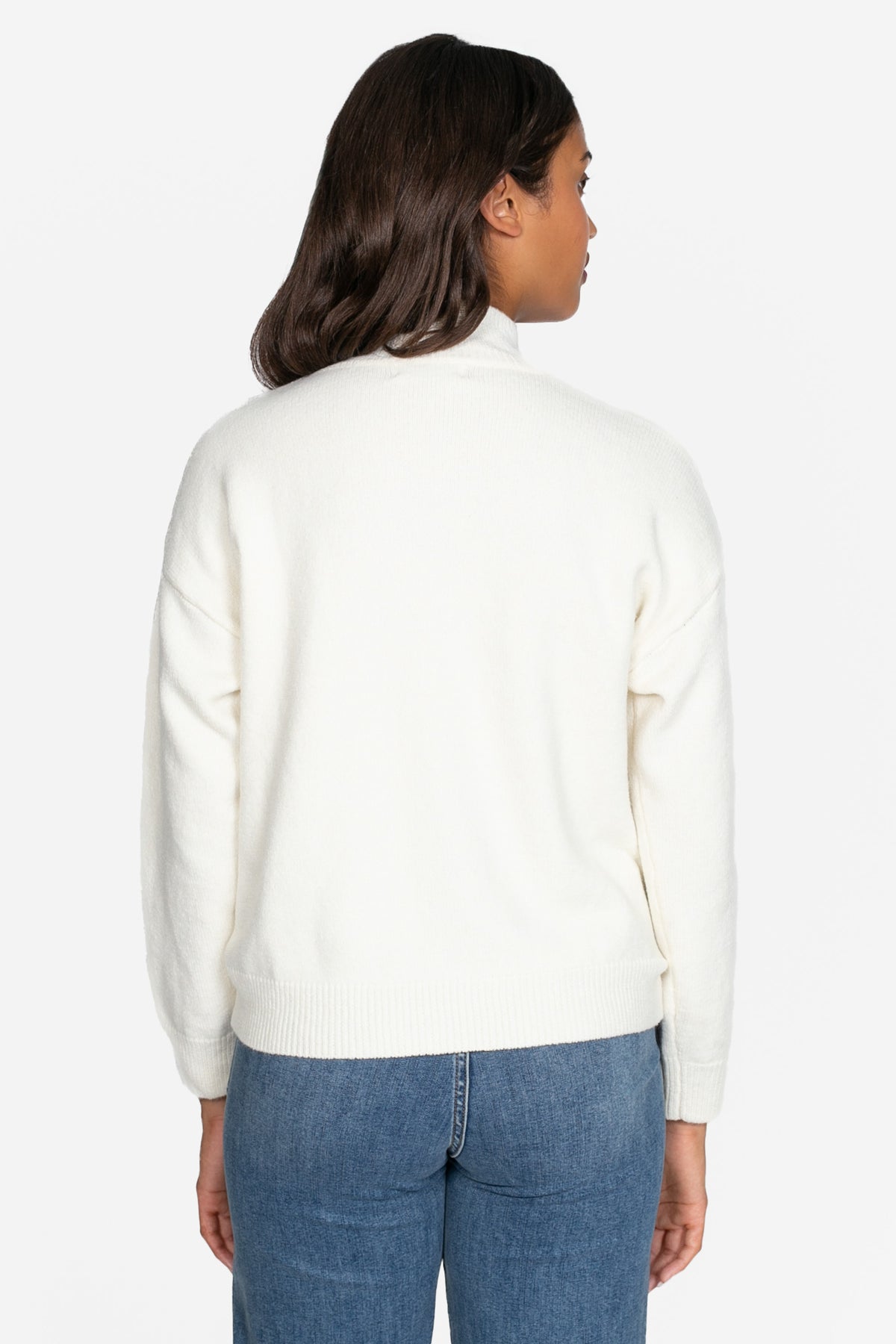 Ciao Mock Neck Sweater - honey