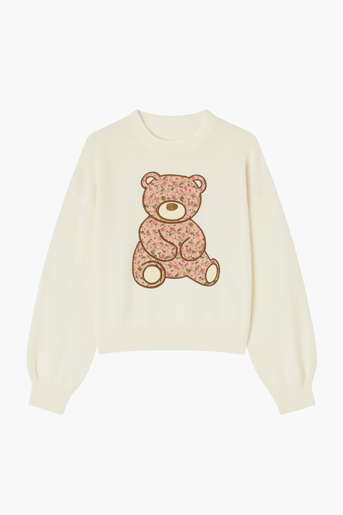 Rosie Corduroy Bear Sweater
