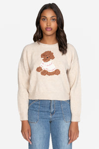 Lila Poodle Sweater