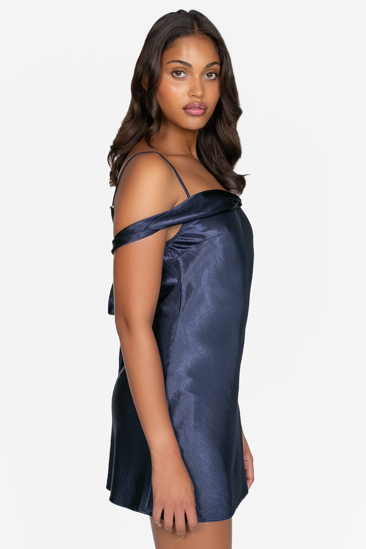 Margaux Satin Mini Dress