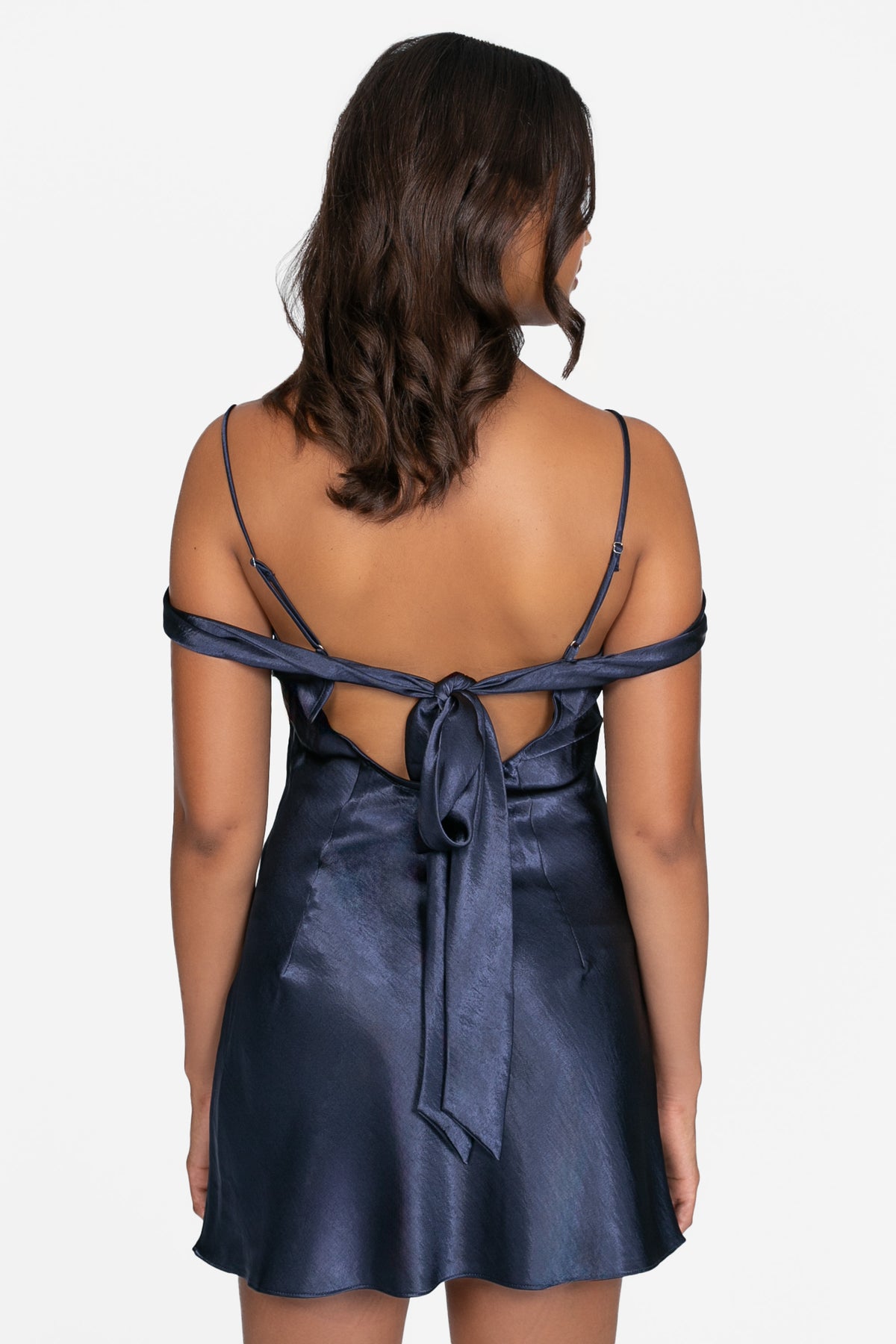Margaux Satin Mini Dress