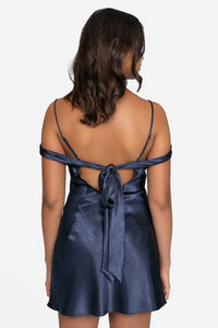 Margaux Satin Mini Dress