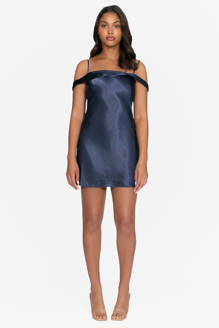 Margaux Satin Mini Dress