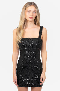 Lysandra Sequin Mini Dress