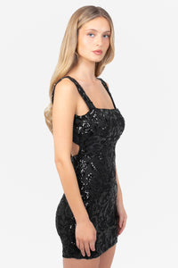 Lysandra Sequin Mini Dress