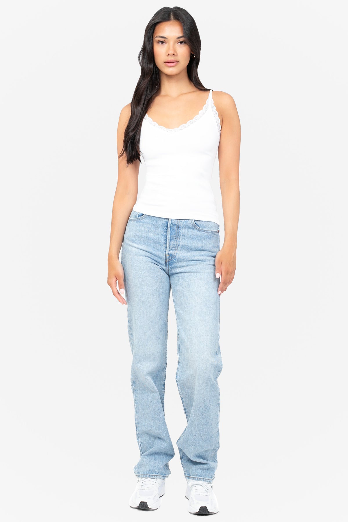 C'est Moi Bamboo Ribbed Tank Top