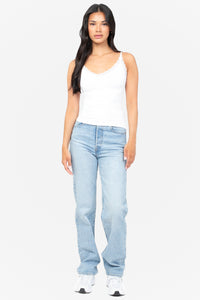 C'est Moi Bamboo Ribbed Tank Top
