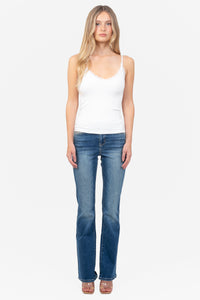 C'est Moi Bamboo Ribbed Tank Top