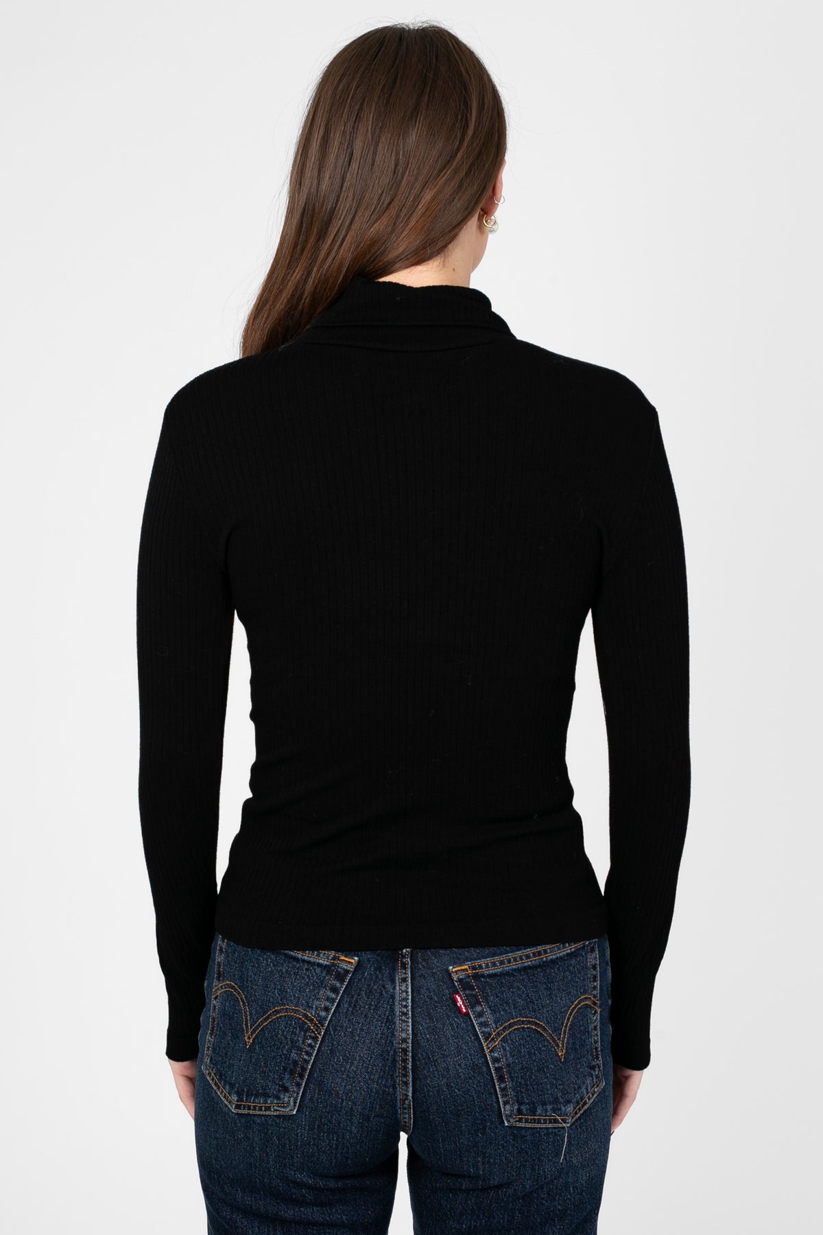 C'est Moi® Ribbed Turtleneck - honey