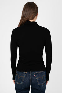 C'est Moi® Ribbed Turtleneck - honey