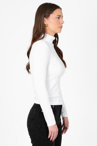 C'est Moi® Ribbed Turtleneck - honey