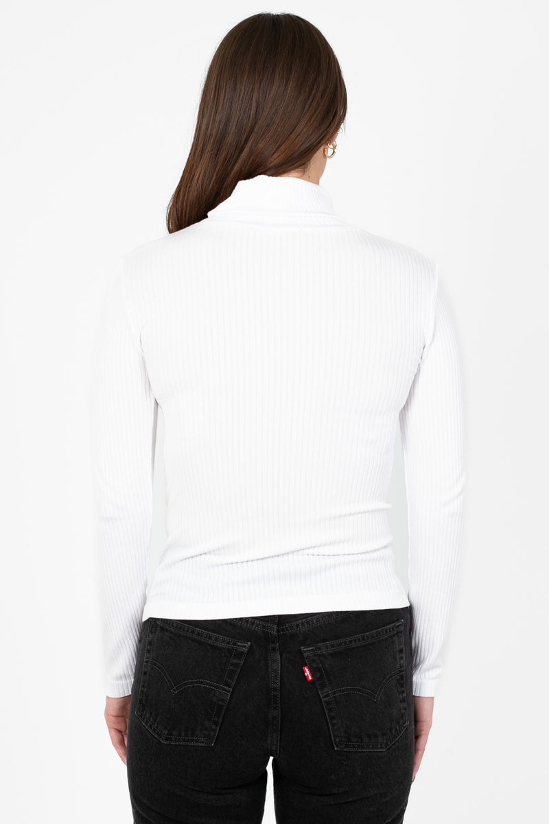 C'est Moi® Ribbed Turtleneck - honey
