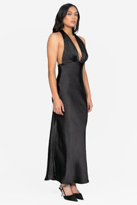 Serenity Halter Neck Maxi Dress