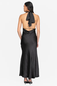 Serenity Halter Neck Maxi Dress