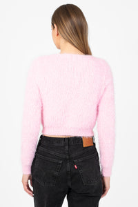 Anora Bow Cardigan - honey